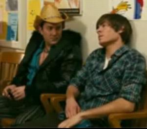 Peacocking in 17 Again Movie